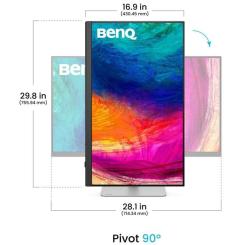 Монитор BenQ PD3226G White-Silver Фото 2