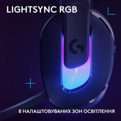 Наушники Logitech G522 Lightspeed Wireless Gaming Headset Black Фото 3
