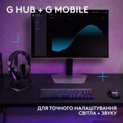 Наушники Logitech G522 Lightspeed Wireless Gaming Headset Black Фото 8