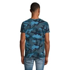 Футболка Sol's Camo men синій камо M Фото 2