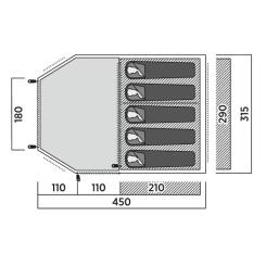 Палатка Easy Camp Hidra 5 (120491) Фото 6