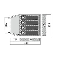 Палатка Easy Camp Setesdal 4 (120478) Фото 6