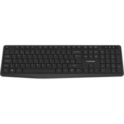 Клавиатура Canyon KB-W01 Water resistant Wireless UA Black Фото