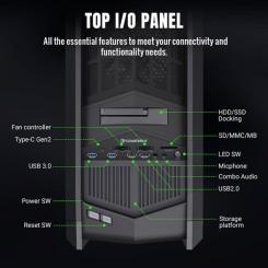 Корпус для ПК Gamemax Dragon Knight 2 Фото 10