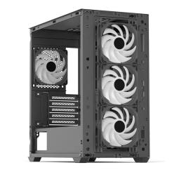 Корпус для ПК AeroCool D302A-G-BK-v1 Black Фото 5