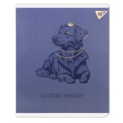 Тетрадь Yes Luxure doggy А5 24 листа клетка Фото 1