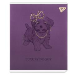 Тетрадь Yes Luxure doggy А5 24 листа клетка Фото 7