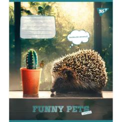 Тетрадь Yes Funny pets А5 96 аркушів клітинка Фото 4