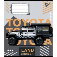 Тетрадь Yes Off road vehicle А5 36 аркушів лінія Фото 3