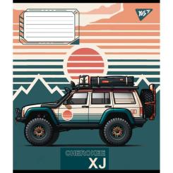 Тетрадь Yes Off road vehicle А5 36 аркушів лінія Фото 5