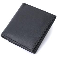 Кошелек ST Leather Из натуральной кожи Черный Фото 1