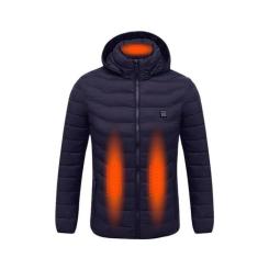 Куртка с подогревом Thermalli Cimone темно-синій M Фото 3