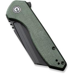 Нож Civivi ExOne, Green Micarta, Darkwash Фото 5