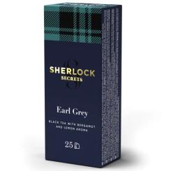 Чай Sherlock Secrets Earl Grey чорний 25х2 г Фото