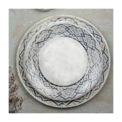 Тарелка By Bone серія "Rug" кругла 25 см Фото 1