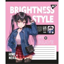 Тетрадь Yes Brightness style А5 24 аркушів лінія Фото 4