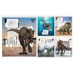 Тетрадь Yes JURASSIC WORLD ALIVE А5 24 аркушів лінія Фото