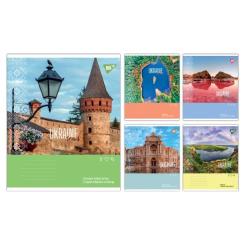 Тетрадь Yes Ukraine travel А5 24 аркушів клітинка Фото
