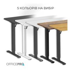 Компьютерный стол OfficePro ODE1260LW Wood/Black Фото 10