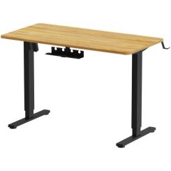 Компьютерный стол OfficePro ODE1260LW Wood/Black Фото 2