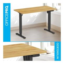 Компьютерный стол OfficePro ODE1260LW Wood/Black Фото 3