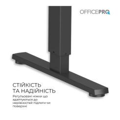 Компьютерный стол OfficePro ODE1260LW Wood/Black Фото 5