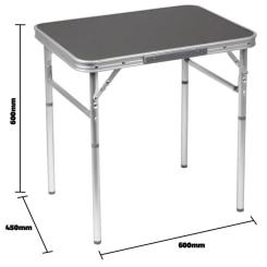 Туристический стол Bo-Camp 60x45 cm Grey (1404385) Фото 5