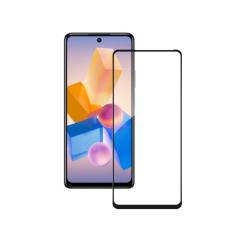 Стекло защитное ACCLAB Full Glue Infinix Hot 40 Black Фото 1