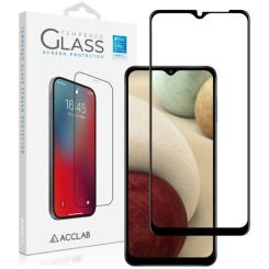 Стекло защитное ACCLAB Full Glue Samsung A12 Black Фото