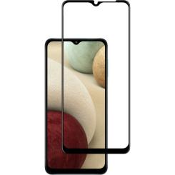 Стекло защитное ACCLAB Full Glue Samsung A12 Black Фото 1