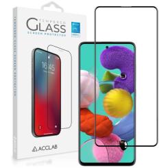 Стекло защитное ACCLAB Full Glue Samsung A51 Black Фото