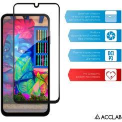 Стекло защитное ACCLAB Full Glue Samsung M15 Black Фото 4