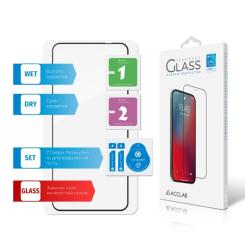 Стекло защитное ACCLAB Full Glue Xiaomi PocoF5 Pro Black Фото 6