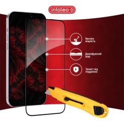 Стекло защитное Intaleo Full Glue MOTO G24/G34 Black Фото 4