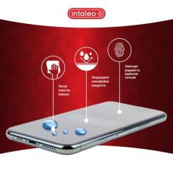 Стекло защитное Intaleo Full Glue Samsung A36 Black Фото 5