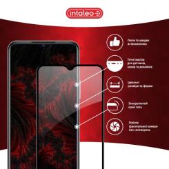 Стекло защитное Intaleo Full Glue Vivo Y21 Black Фото 2