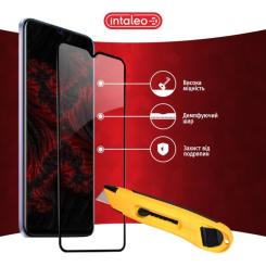 Стекло защитное Intaleo Full Glue Vivo Y21 Black Фото 4