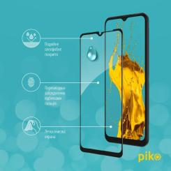 Стекло защитное Piko Full Glue Samsung A03 Black Фото 3