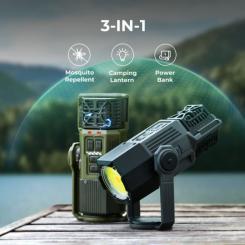 Фонарь Flextail антимоскітний Flextail Evo Repel, зелений Фото 1