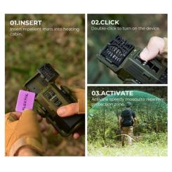 Фонарь Flextail антимоскітний Flextail Evo Repel, зелений Фото 4