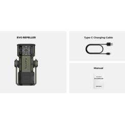 Фонарь Flextail антимоскітний Flextail Evo Repel, зелений Фото 6