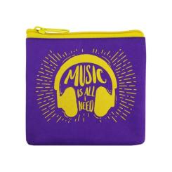 Кошелек детский Cool For School на блискавці, фіолетовий Фото