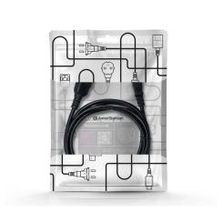 Кабель питания Armorstandart C13 to C14 2.0m black Фото 2