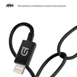 Дата кабель Armorstandart USB-C to Lightning 1.0m White Фото 2