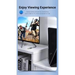 Дата кабель Vention USB 2.0 AM/AF 1.5m black Фото 9