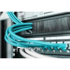Кабельный организатор Digitus 19" 1U щіточний Фото 6