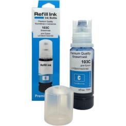 Чернила Premium Quality Epson 103C 70мл Cyan Фото
