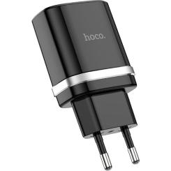 Зарядное устройство HOCO C12Q Smart USB QC3.0 18W Black Фото 2
