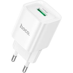 Зарядное устройство HOCO C145A Charm USB QC3.0 White Фото