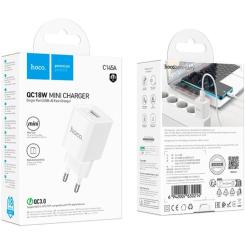 Зарядное устройство HOCO C145A Charm USB QC3.0 White Фото 6